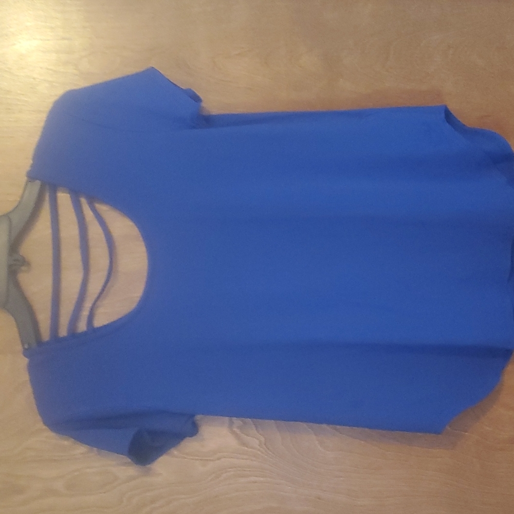 Kavu Blue Short Sleeve Stretch Shirt S